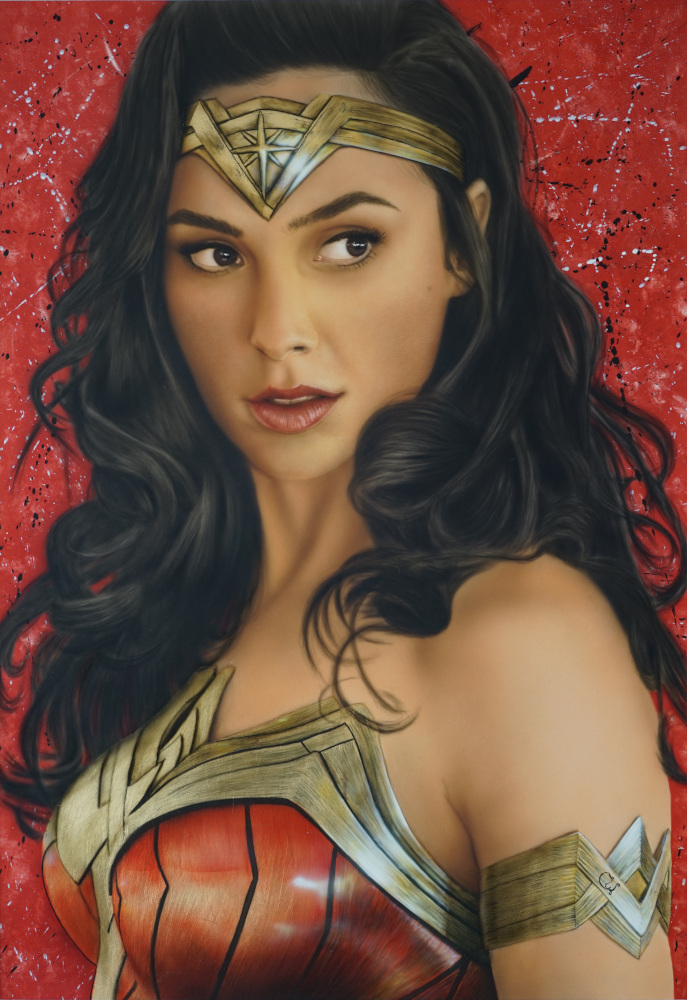 Wonder Woman, Airbrush